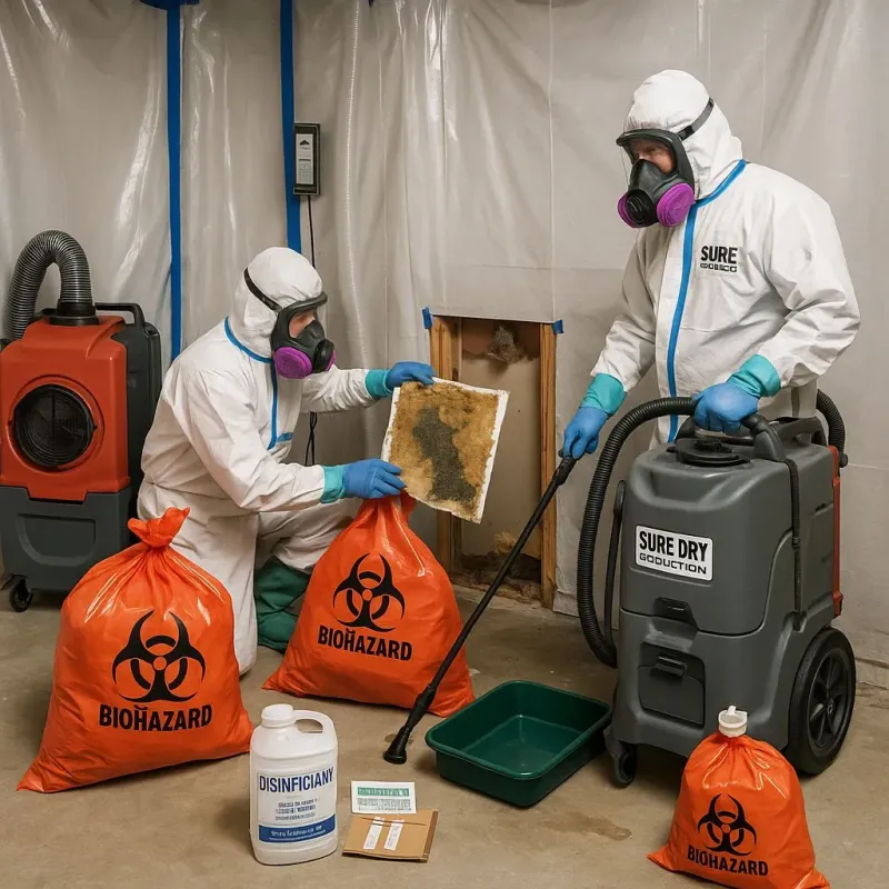 Contaminated Water Handling Protocols process in Barnsdall, OK