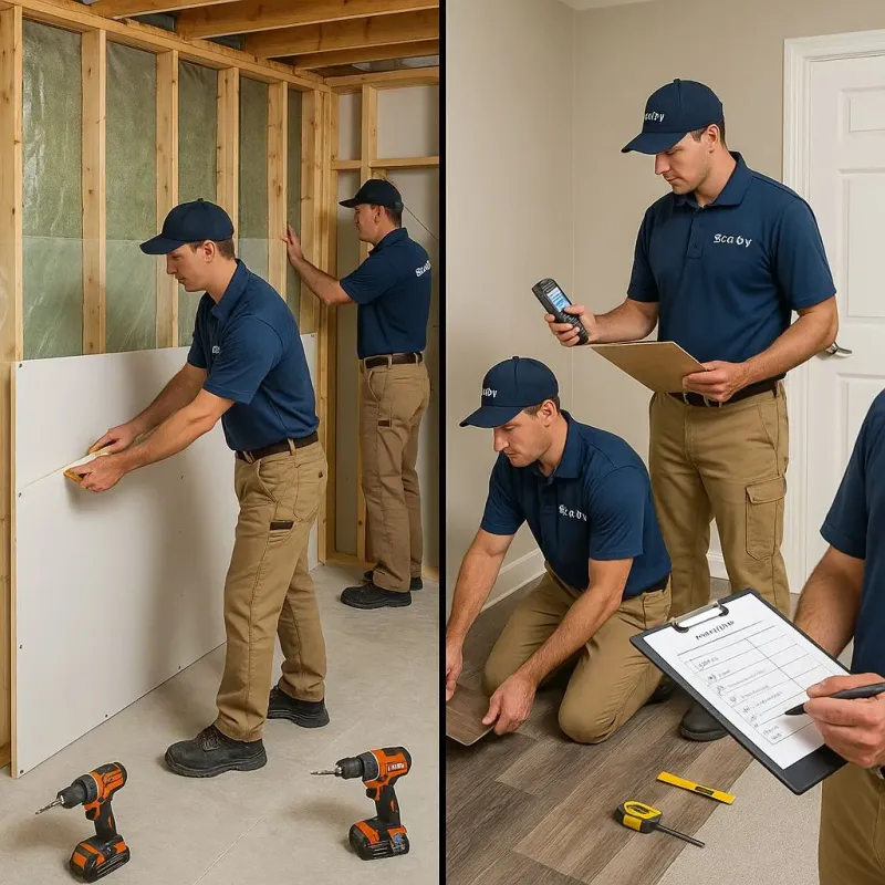 Repairs and Reconstruction process in Barnsdall, OK
